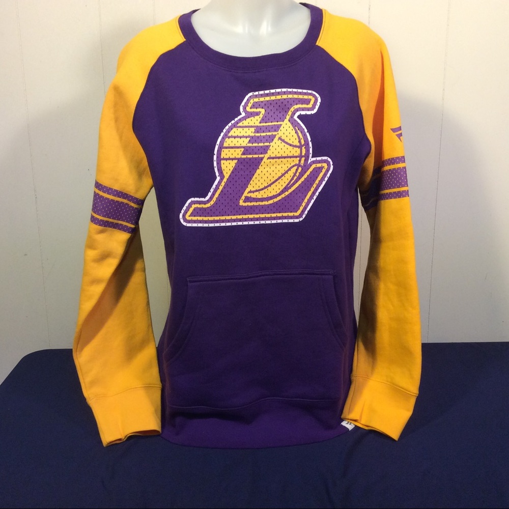 Fanatics NBA Los Angeles Lakers Womens Crewneck Sweatshirt size large